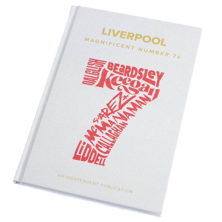 Liverpool FC Number 7s Book - A Comprehensive History of Iconic Players and Memorable Games