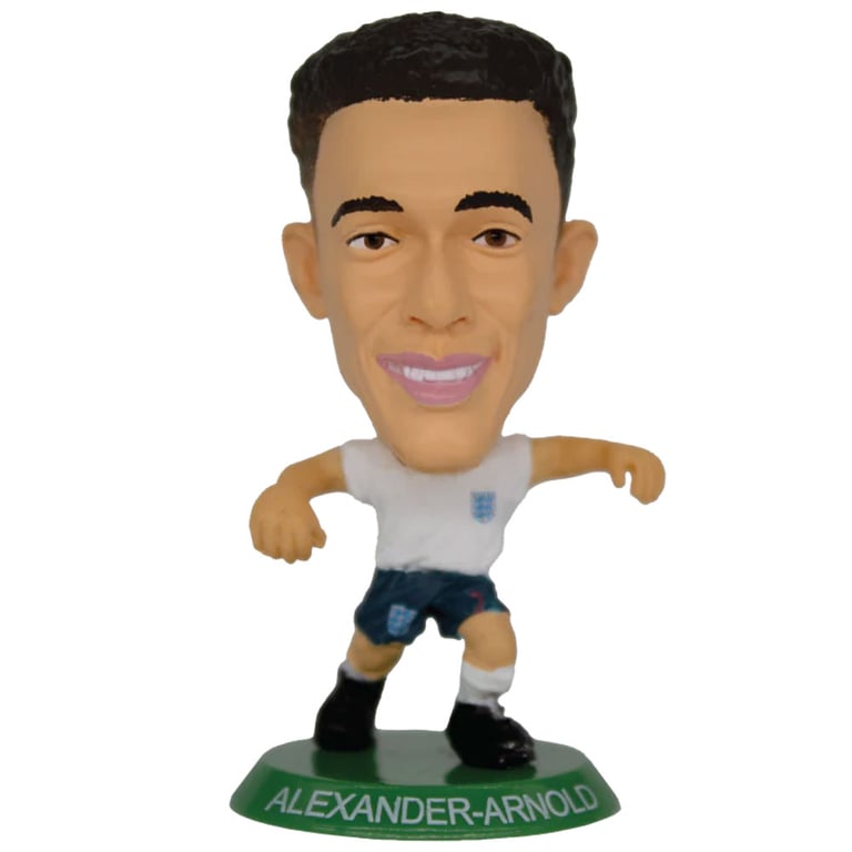 England FA SoccerStarz Alexander-Arnold Collectable Figure - Classic England Home Kit 5cm Tall