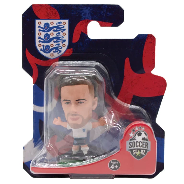 England FA SoccerStarz Jack Grealish Collectible Figure in Classic Home Kit