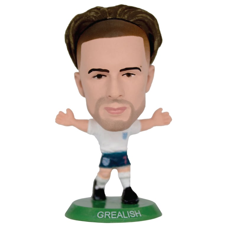 England FA SoccerStarz Jack Grealish Collectible Figure in Classic Home Kit
