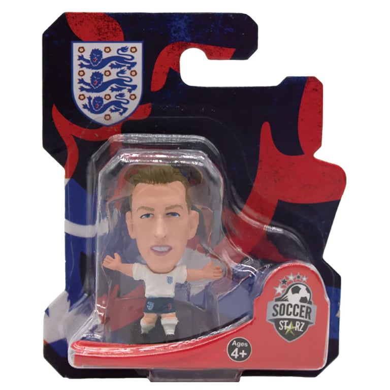 England FA SoccerStarz Kane Collectible Figure - 5cm Tall England Home Kit