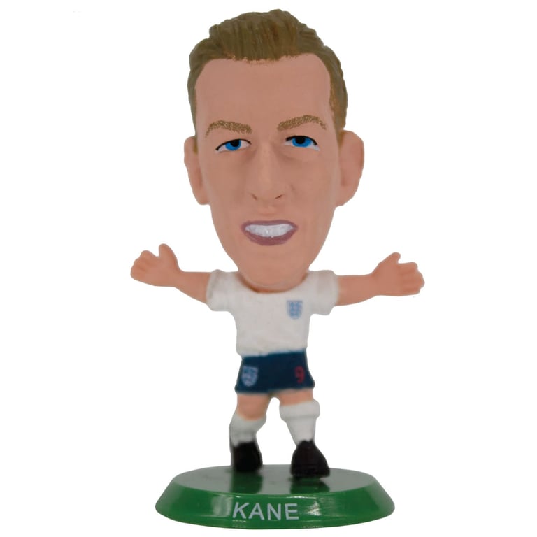 England FA SoccerStarz Kane Collectible Figure - 5cm Tall England Home Kit