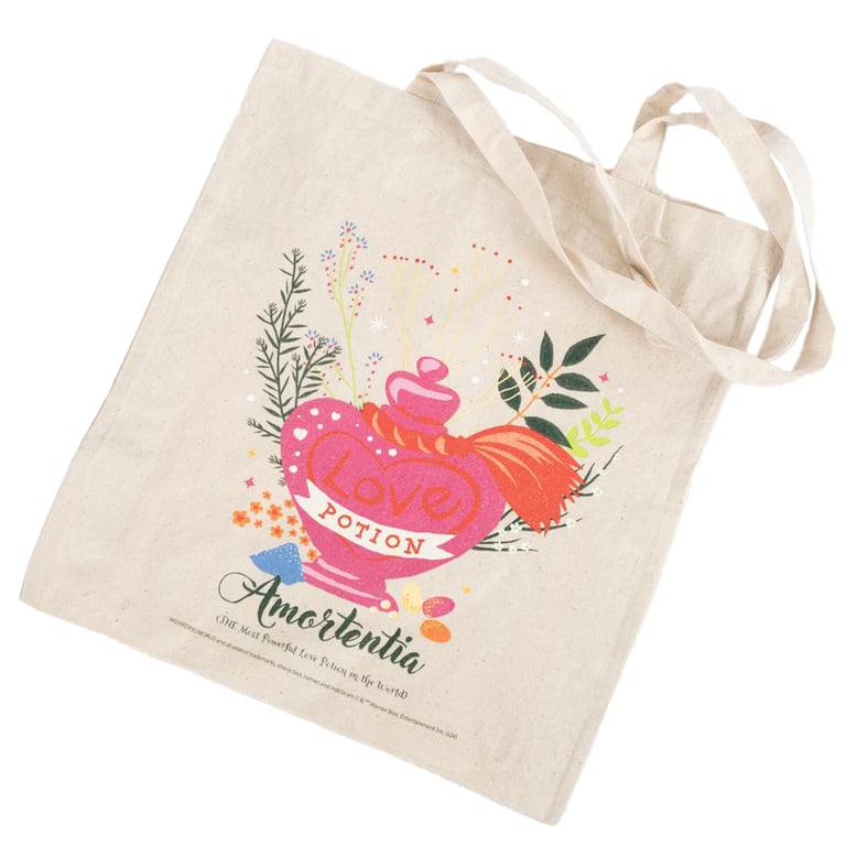 Harry Potter Amortentia Love Potion 100 Cotton Canvas Tote Bag