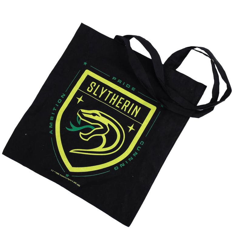 Harry Potter Slytherin 100 Cotton Canvas Tote Bag