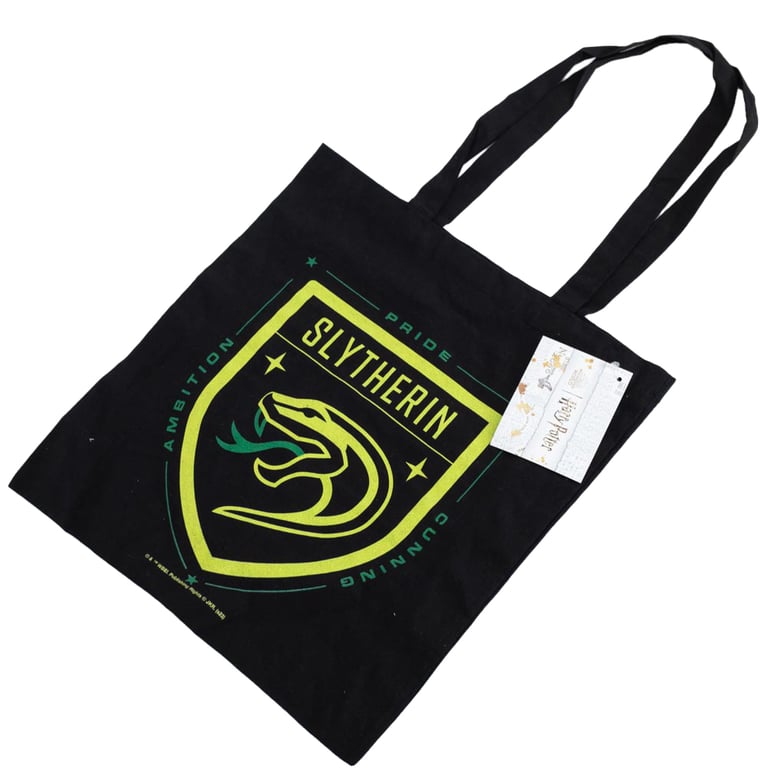 Harry Potter Slytherin 100 Cotton Canvas Tote Bag