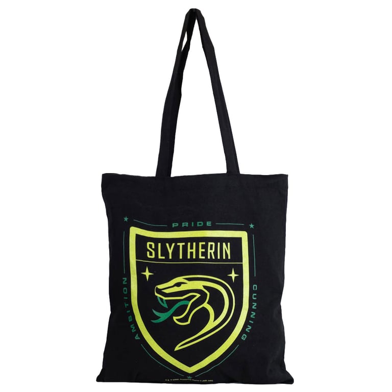 Harry Potter Slytherin 100 Cotton Canvas Tote Bag