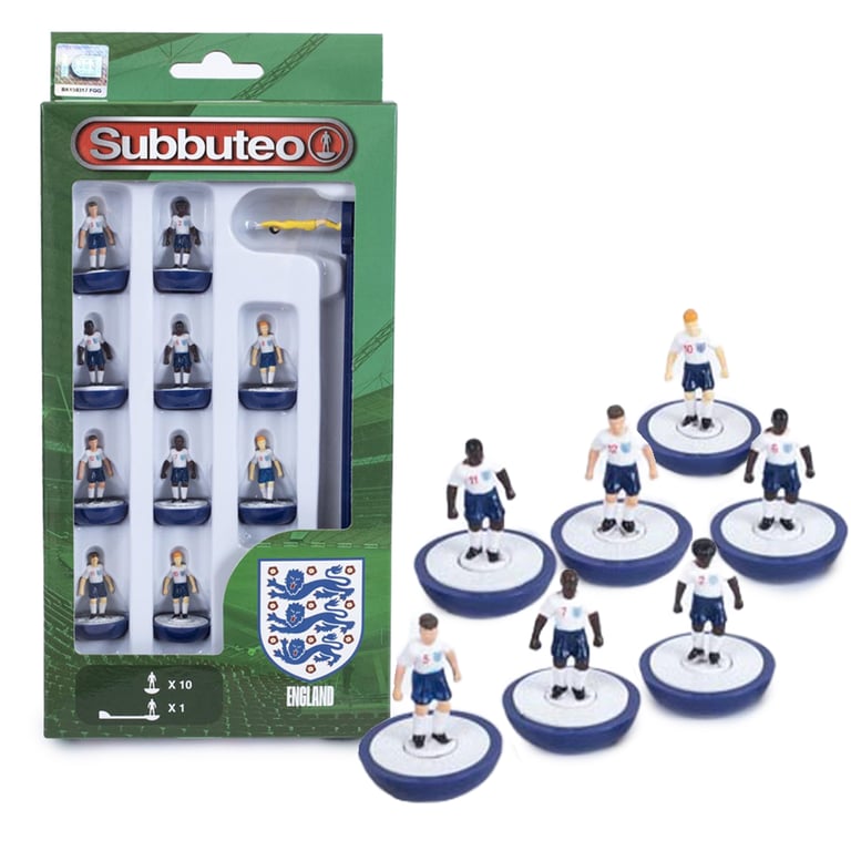England FA Subbuteo Team - Classic 2 Player Table Football Game