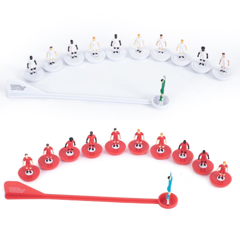 UEFA Champions League Edition Subbuteo Main Game - High Quality Table Football Set with 20 Players and Strengthened Figures