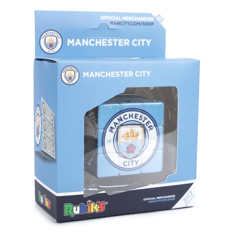 Manchester City FC 3x3 Rubiks Cube Puzzle Game