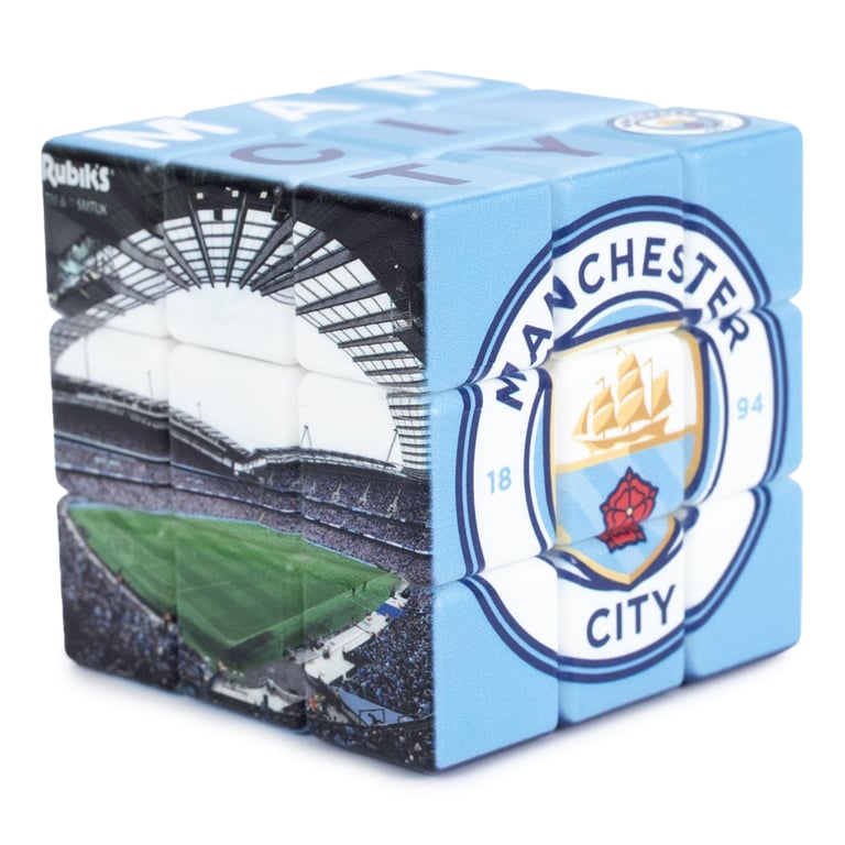Manchester City FC 3x3 Rubiks Cube Puzzle Game