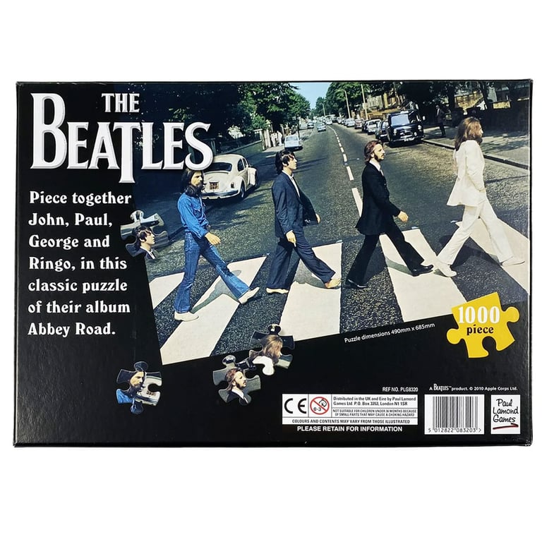 The Beatles Abbey Road 1000pc Classic Music Puzzle