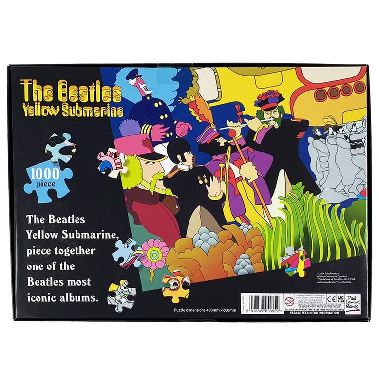 The Beatles Yellow Submarine 1000pc Classic Jigsaw Puzzle