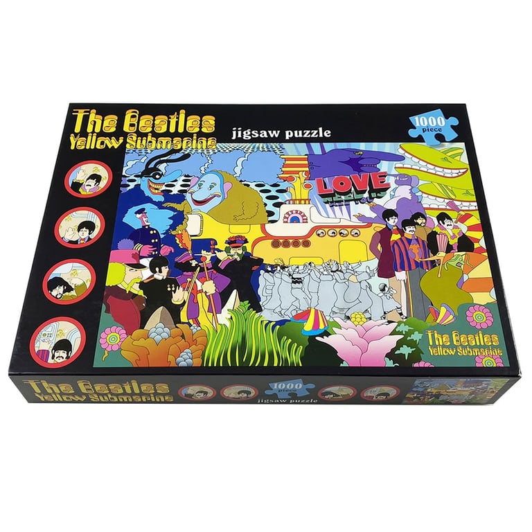 The Beatles Yellow Submarine 1000pc Classic Jigsaw Puzzle