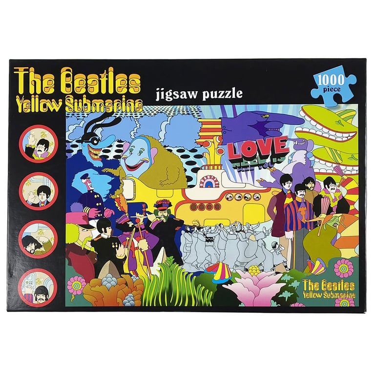 The Beatles Yellow Submarine 1000pc Classic Jigsaw Puzzle