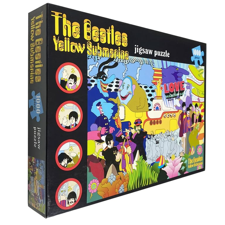 The Beatles Yellow Submarine 1000pc Classic Jigsaw Puzzle