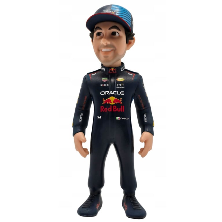 Oracle Red Bull Racing MINIX Figure Checo Perez Collectible Figurine 102