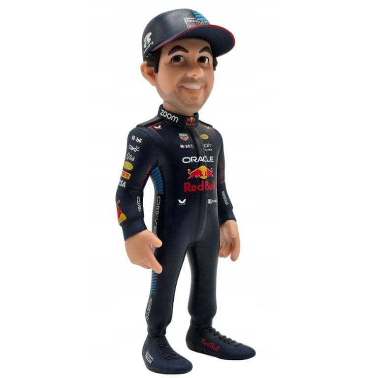 Oracle Red Bull Racing MINIX Figure Checo Perez Collectible Figurine 102