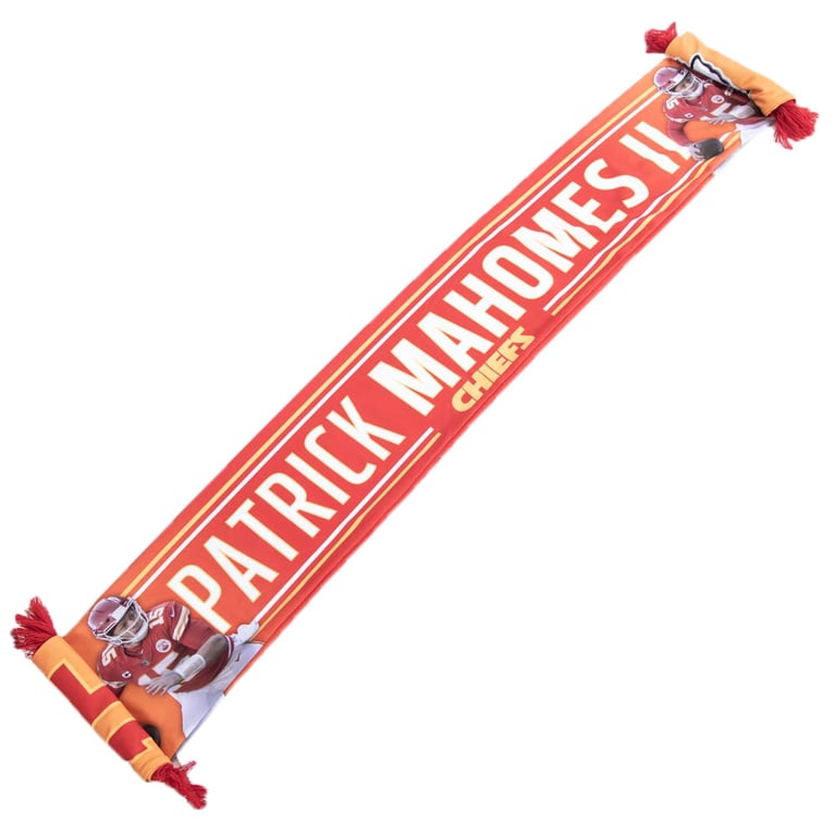 Kansas City Chiefs Mahomes II HD Lightweight Polyester Scarf