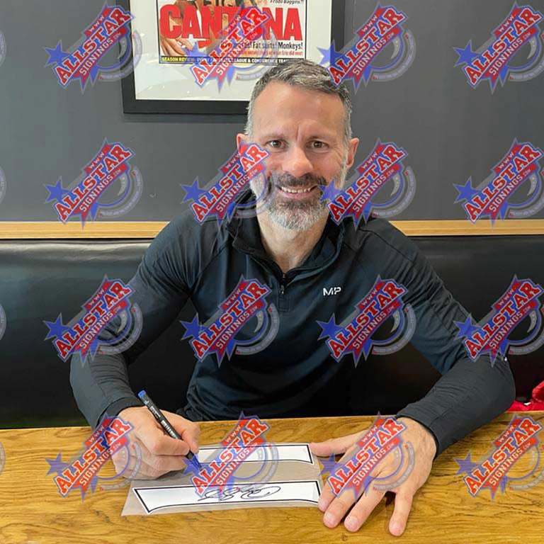 Ryan Giggs Signed Manchester United FC 2021-2022 Replica Shirt