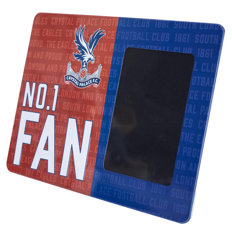 Crystal Palace FC No1 Fan Metal Photo Frame Sign