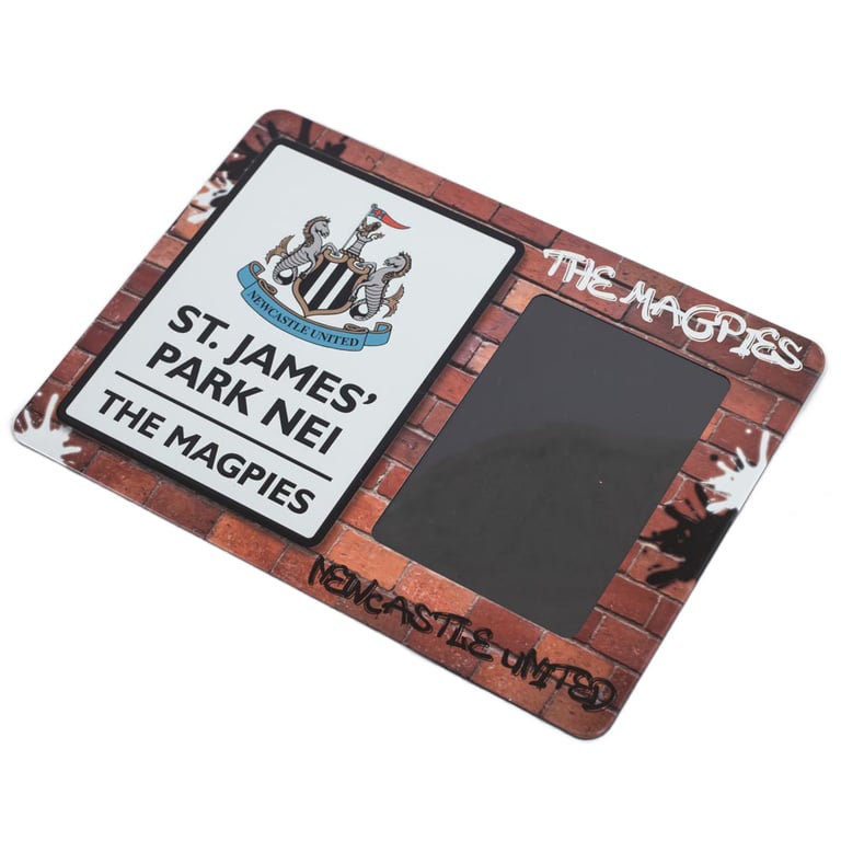 Newcastle United FC Metal Photo Frame - St James Park Sign Home Decor