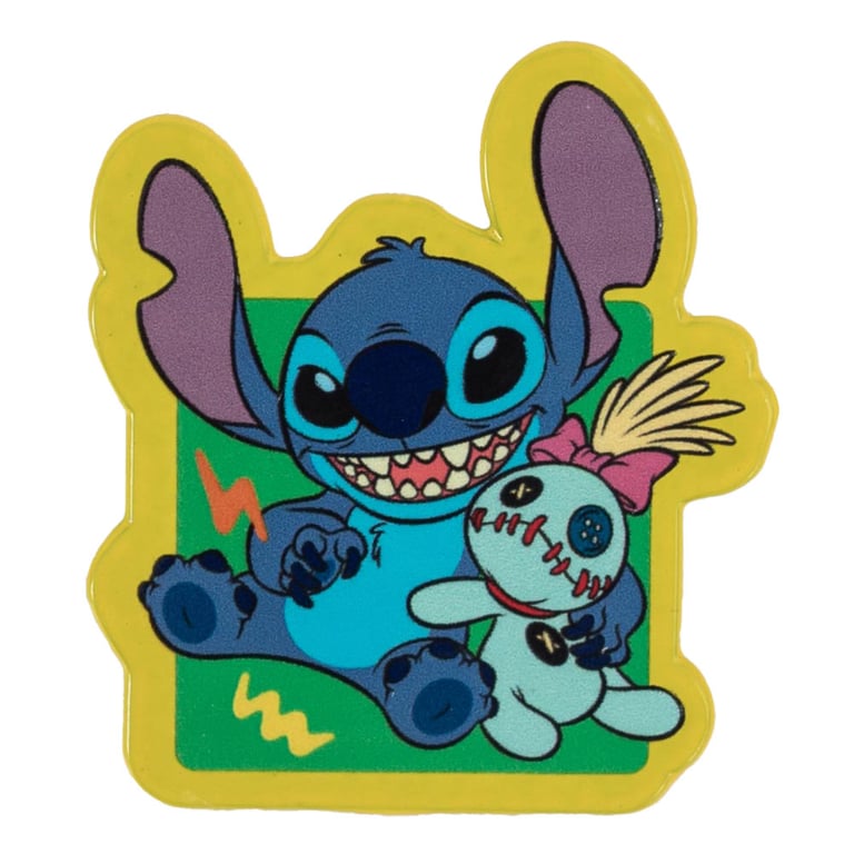 Lilo & Stitch Enamel Character Pin Badge - Collectible Rubber Pushback Pin