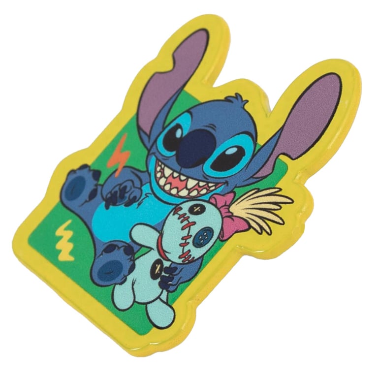 Lilo & Stitch Enamel Character Pin Badge - Collectible Rubber Pushback Pin