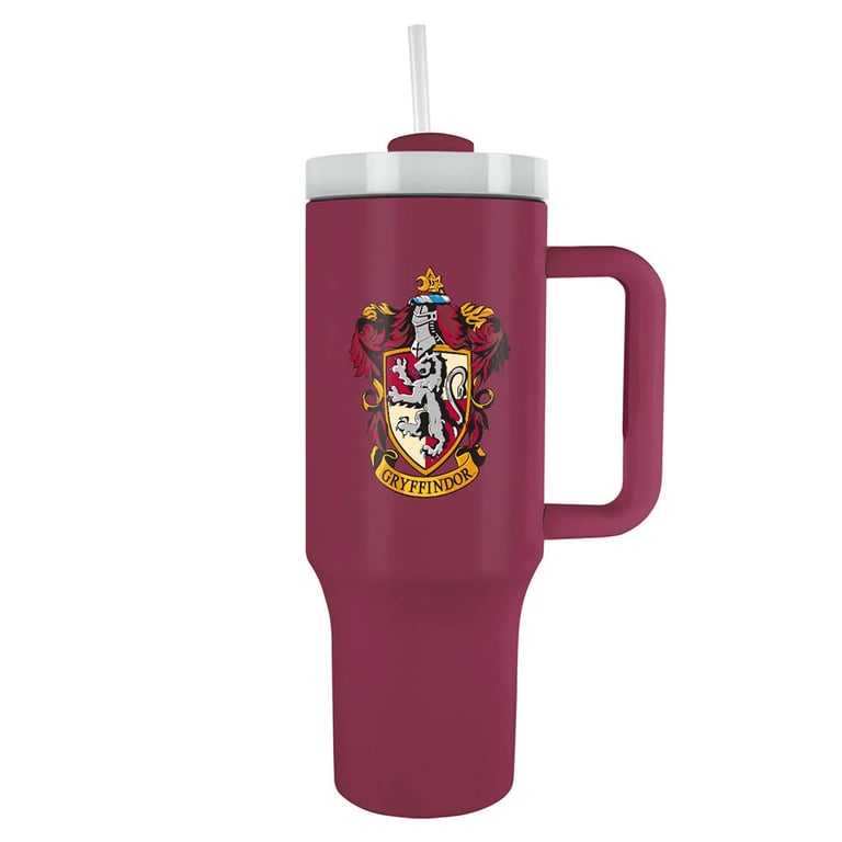Gryffindor 40oz Thermal Tumbler - Insulated Harry Potter Drinkware with Double-Wall Design and Spout