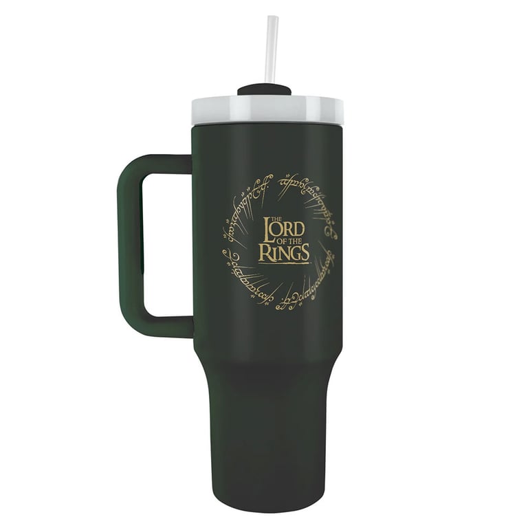 Lord of the Rings 40oz Thermal Tumbler - Double-Walled Insulation & Elvish Design