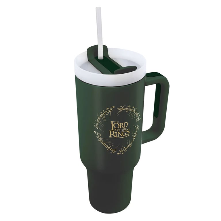 Lord of the Rings 40oz Thermal Tumbler - Double-Walled Insulation & Elvish Design