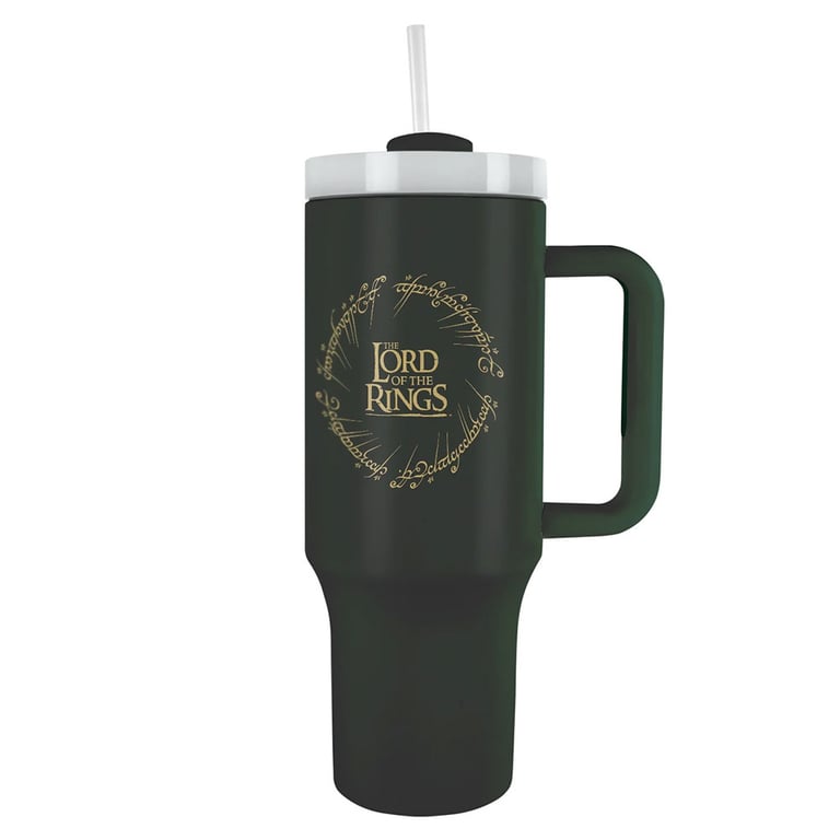 Lord of the Rings 40oz Thermal Tumbler - Double-Walled Insulation & Elvish Design