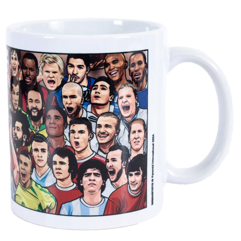 Legends Football s Greatest Ceramic Coffee Mug - Classic Football Legends Collector Edition