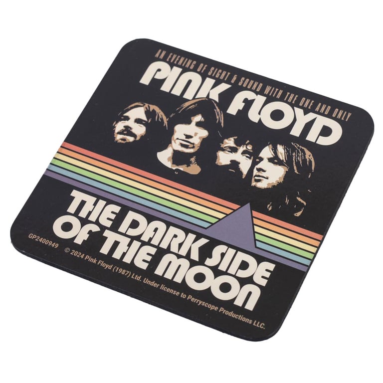 Pink Floyd Dark Side of the Moon Ceramic Mug & Accessories Set