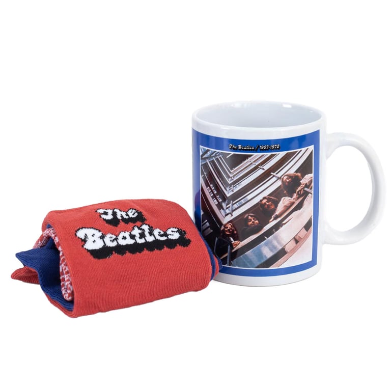 Beatles Mug & Sock Gift Set - Iconic Home Decor & Fashion Accessory