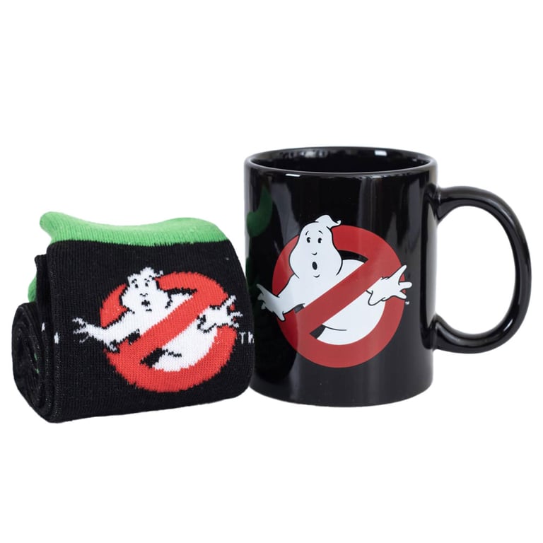 Ghostbusters Mug & Sock Set - Classic Home Decor and Fashion Gift