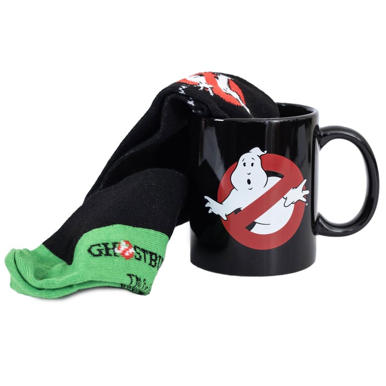 Ghostbusters Mug & Sock Set - Classic Home Decor and Fashion Gift