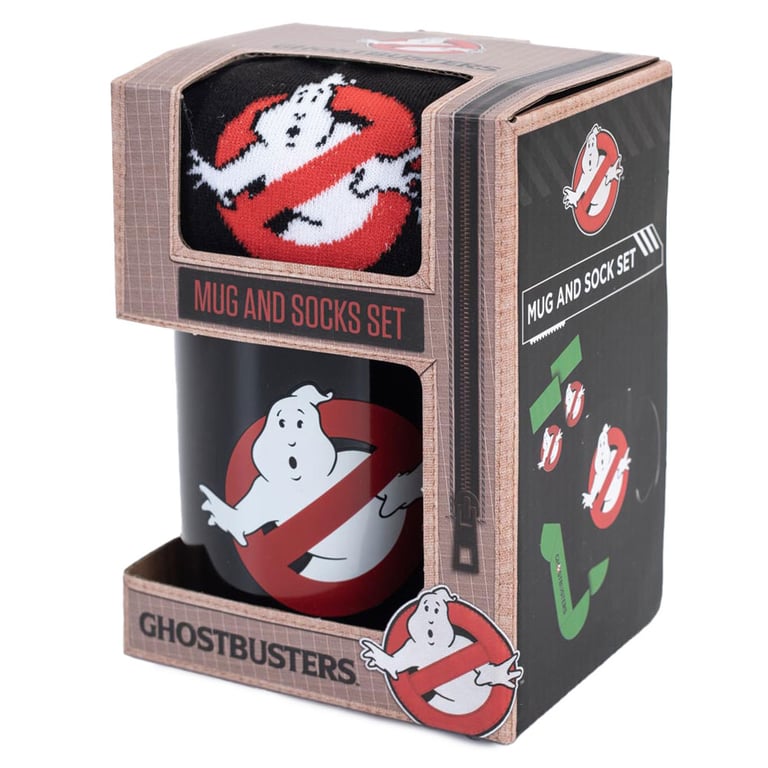 Ghostbusters Mug & Sock Set - Classic Home Decor and Fashion Gift