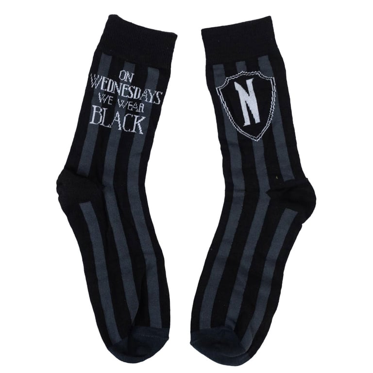 Wednesday Addams Mug & Sock Gift Set - Gothic Coffee Mugs and Socks
