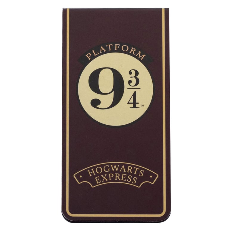 Harry Potter 9 & 3 Quarters Magnetic Bookmark - Wizarding World Decor