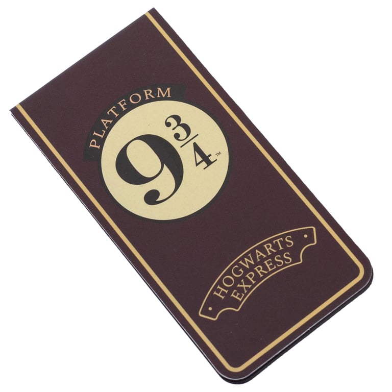 Harry Potter 9 & 3 Quarters Magnetic Bookmark - Wizarding World Decor