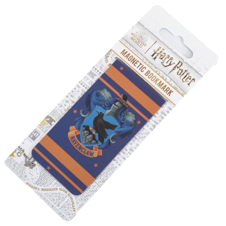 Harry Potter Ravenclaw Magnetic Bookmark - Colorful Crest Design Bookmark with Strong Magnet