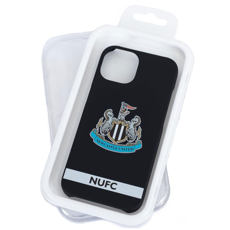 Newcastle United FC iPhone 14 Crest Hard Case - Official NUFC Protective Cover