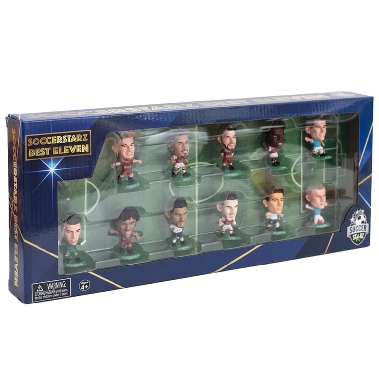 Worlds Best Eleven Special Edition Team Pack V2 - Collectors Edition Figures of Top Players Ederson, Alexander-Arnold & More