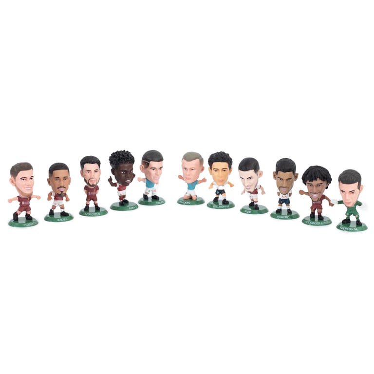 Worlds Best Eleven Special Edition Team Pack V2 - Collectors Edition Figures of Top Players Ederson, Alexander-Arnold & More