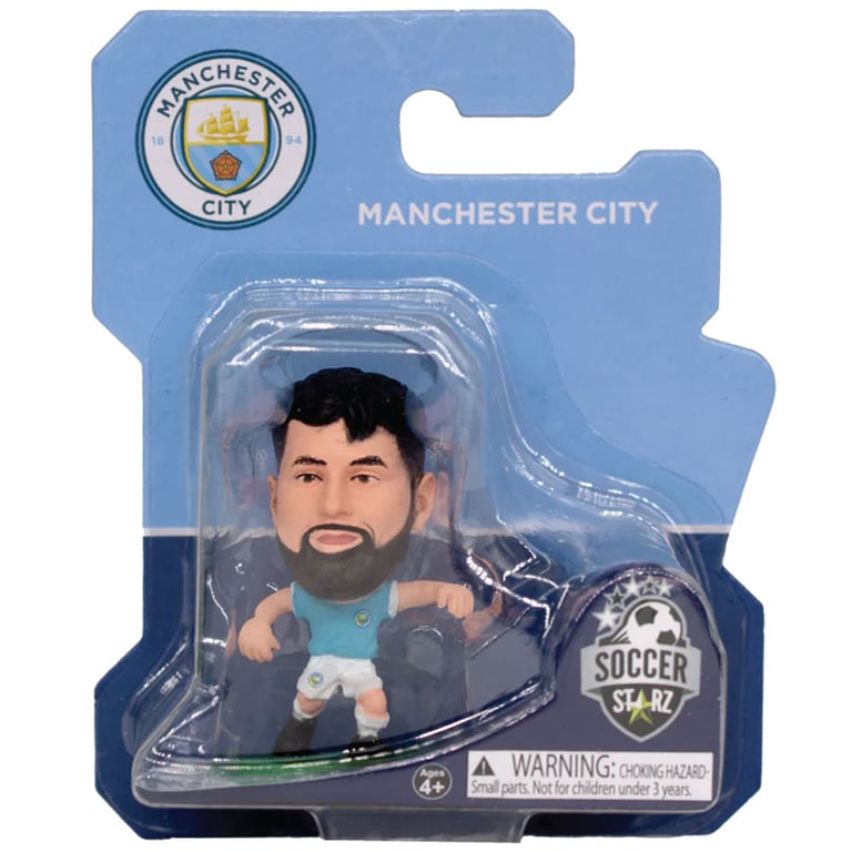 Manchester City FC Gvardiol Soccerstarz Collectible Figure - 5cm Tall Man City Home Kit Figurine