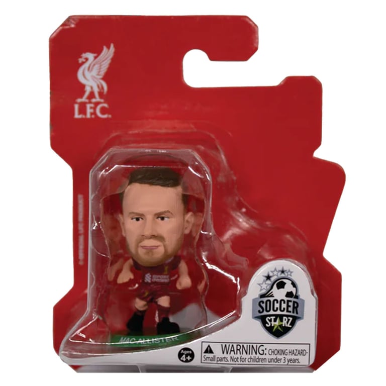 Liverpool FC SoccerStarz Alexis Mac Allister 2024-25 Home Kit Collectable Figure