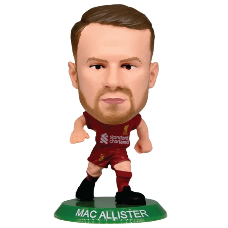 Liverpool FC SoccerStarz Alexis Mac Allister 2024-25 Home Kit Collectable Figure