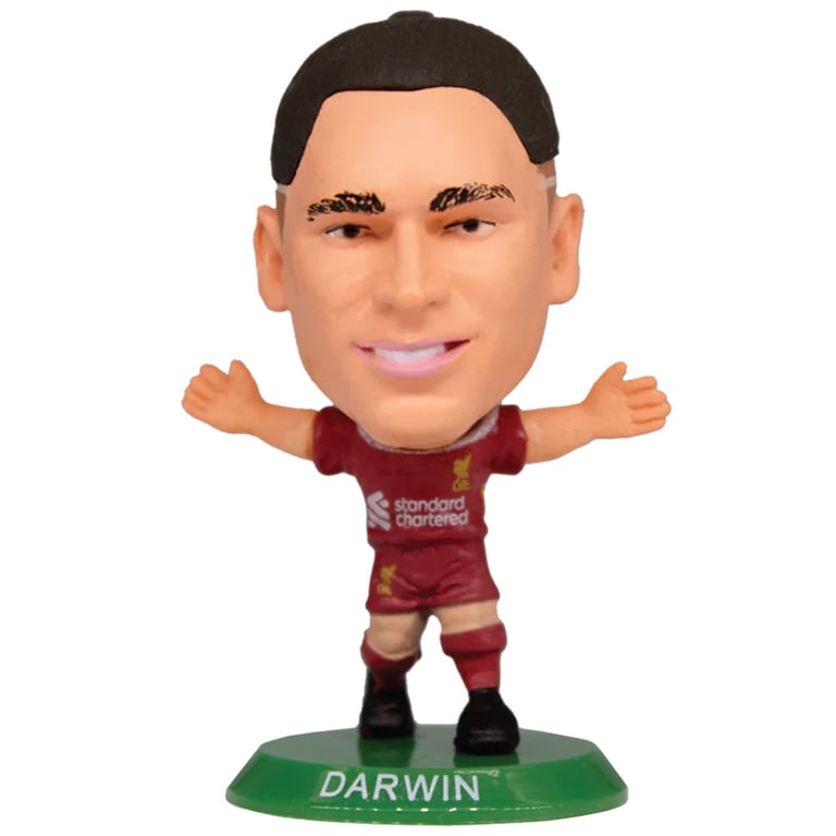 Liverpool FC SoccerStarz 2025 Nunez Collectible Figure - Season 2024-25 Home Kit Edition