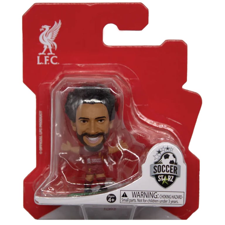 Liverpool FC SoccerStarz 2025 Mohamed Salah Collectable Figure - 2024-25 Home Kit Edition