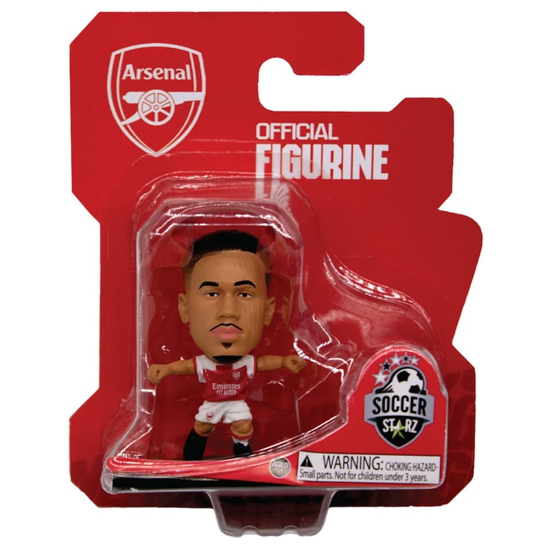 Arsenal FC SoccerStarz Gabriel - Classic Home Kit 5cm Tall Collectible Figure